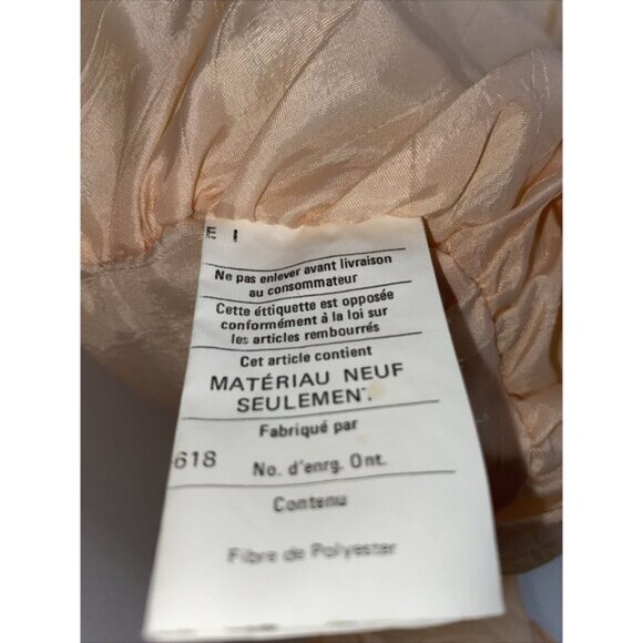 Vintage 1986 Fisher Price 16 inch Puffalump Bear Cub 8006 Peach Romper Plush - Picture 9 of 13